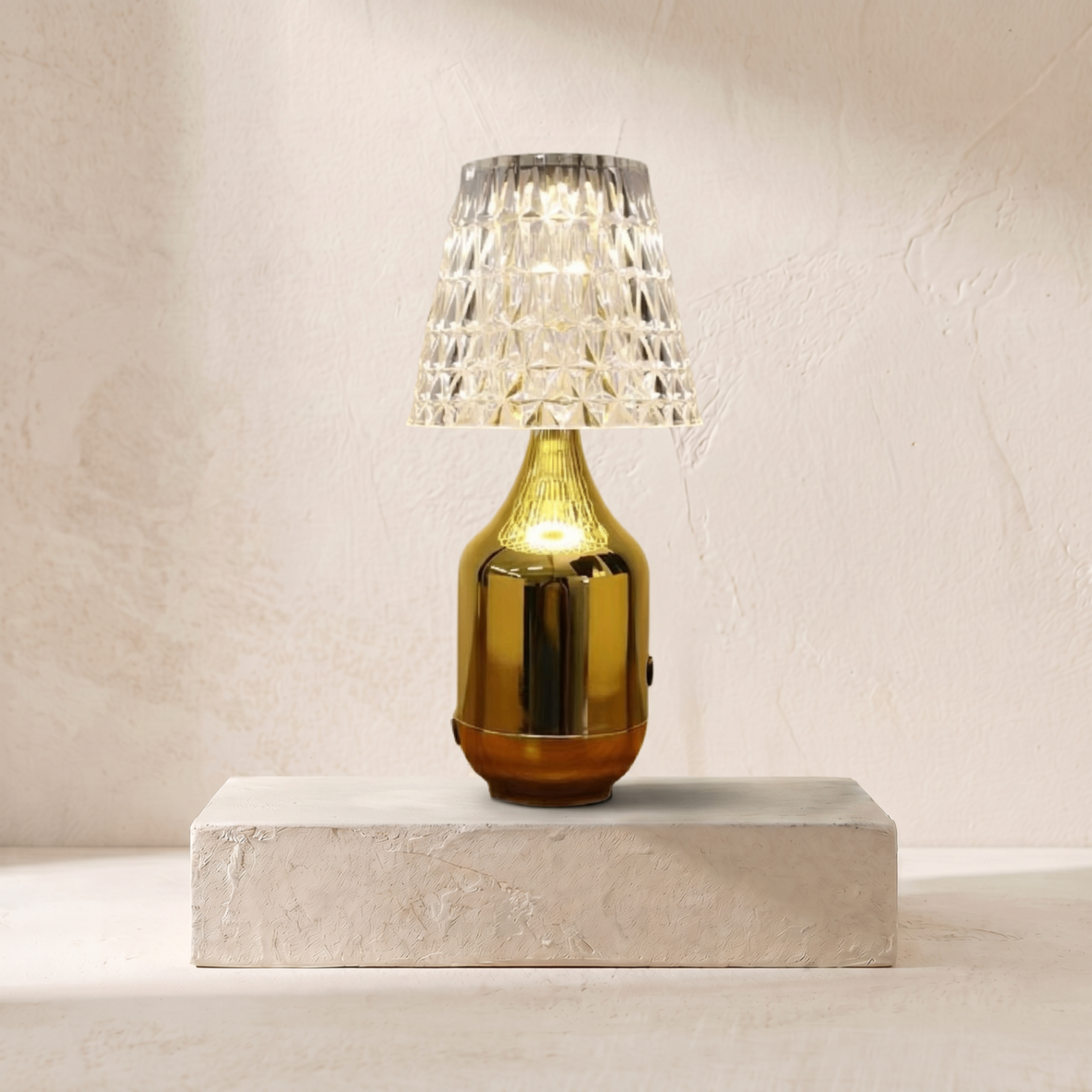 Lampe de table doré — REF#78011